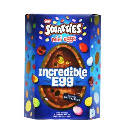 Smarties Giant Inclusion Egg 380g (13.4oz) X 4
