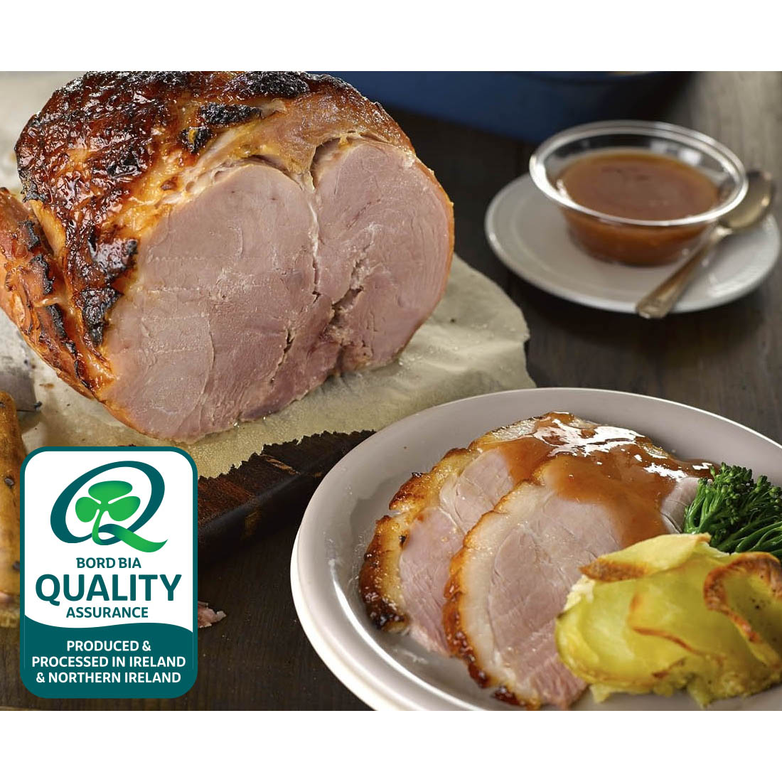 Donnelly Imported Cured Irish Ham 1.5Kg (52.9oz) X 3 Food Ireland Wholesale