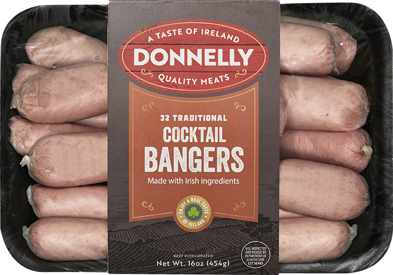 Donnelly Cocktail Sausage lb 454g (16oz) X 10 Food Ireland Wholesale